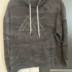 Sharpen the Axe MISFIT Athletics Black Camo Men’s Sweatshirt